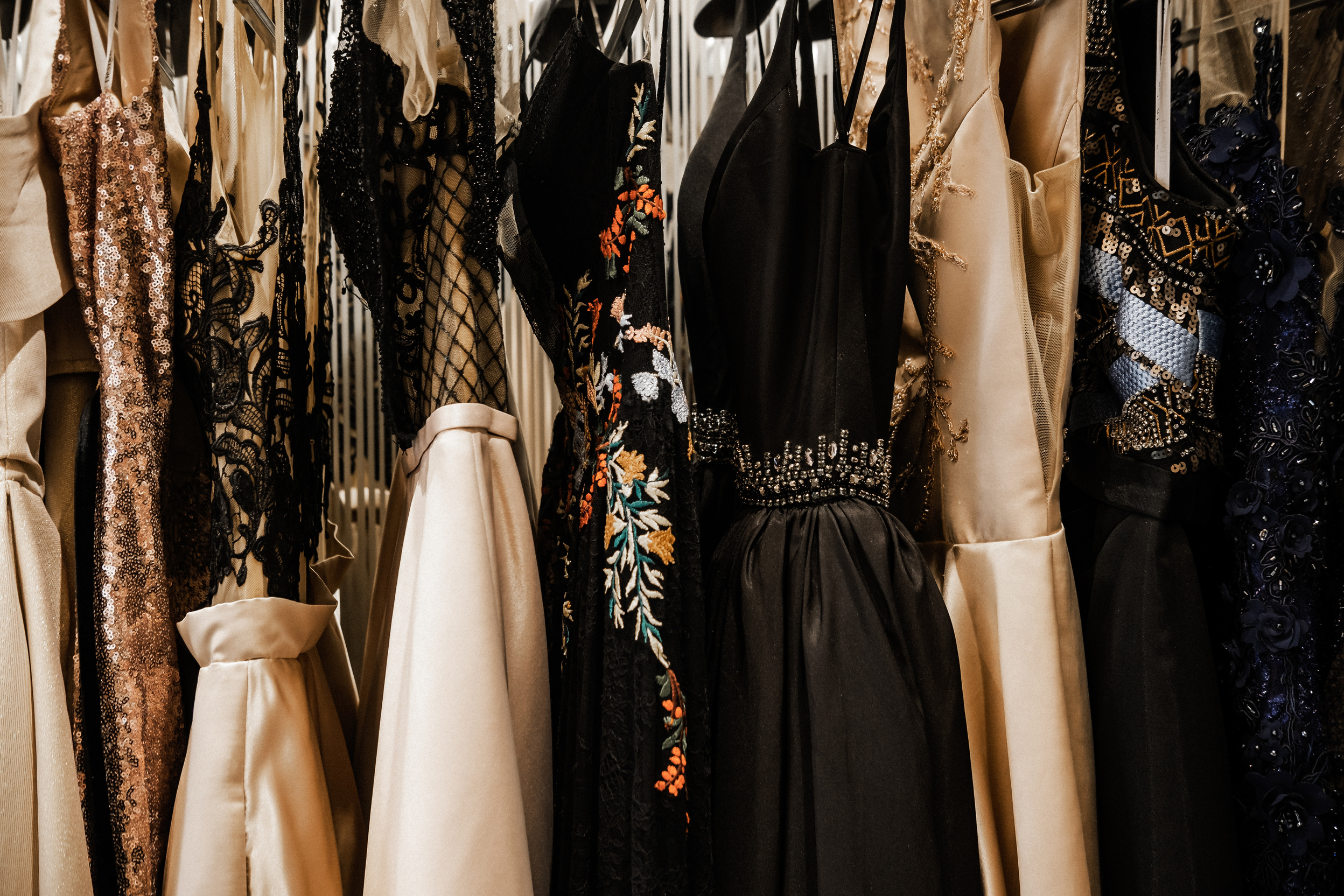 Luxury Evening Shining High Fashion Dresses